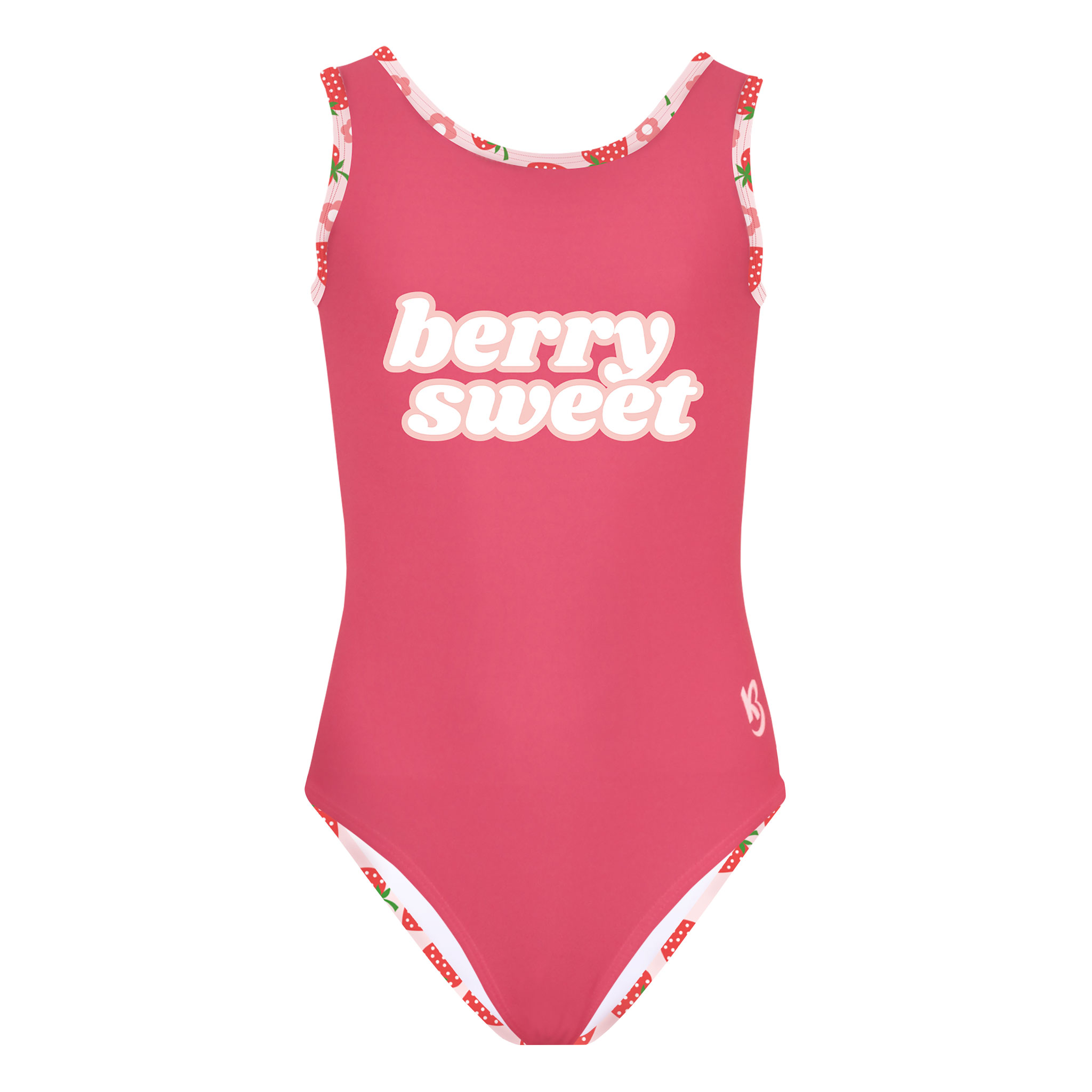 Strawberry Leotard, cute pink summer fruit leotard