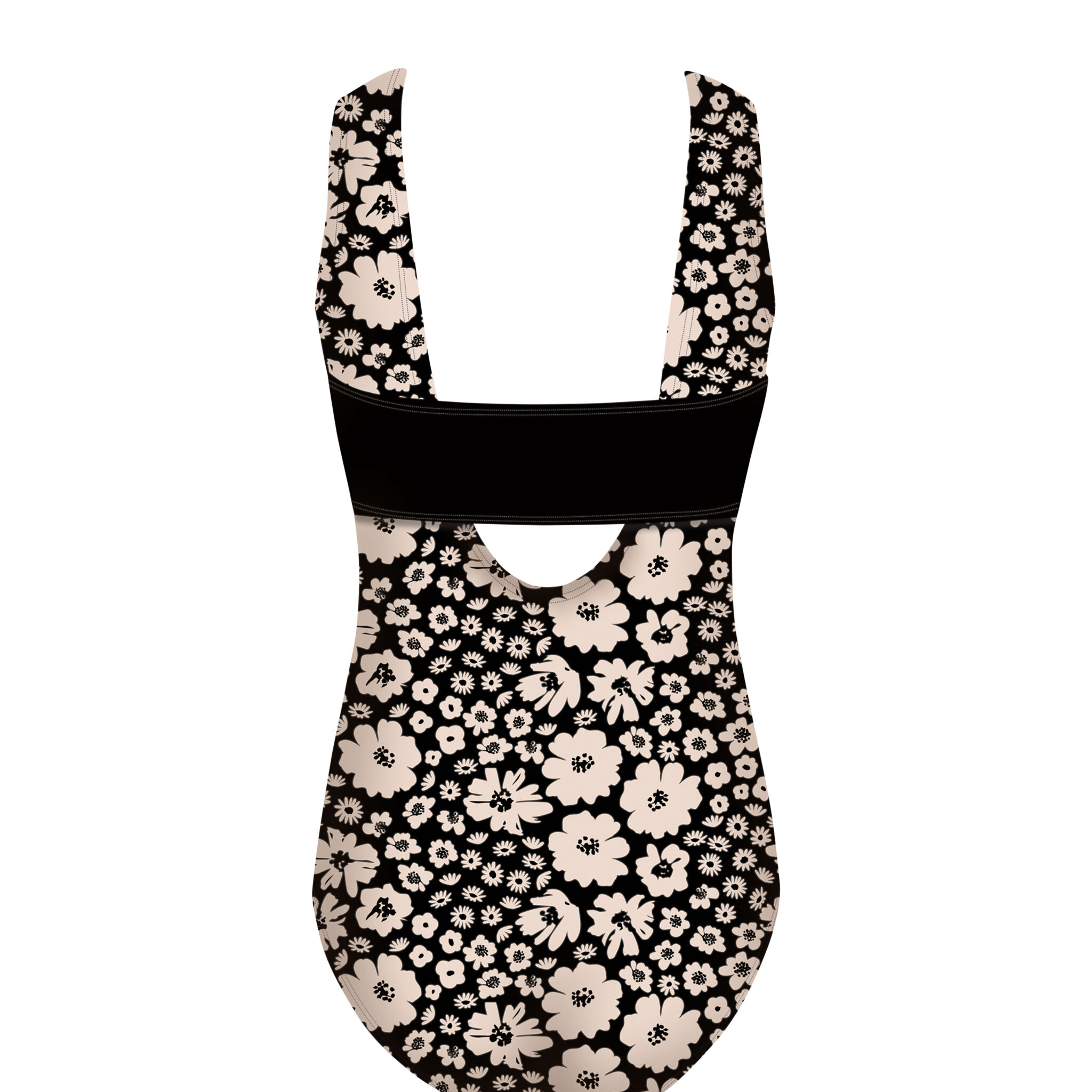 Ditsy Floral Girls Gymnastics Leotard