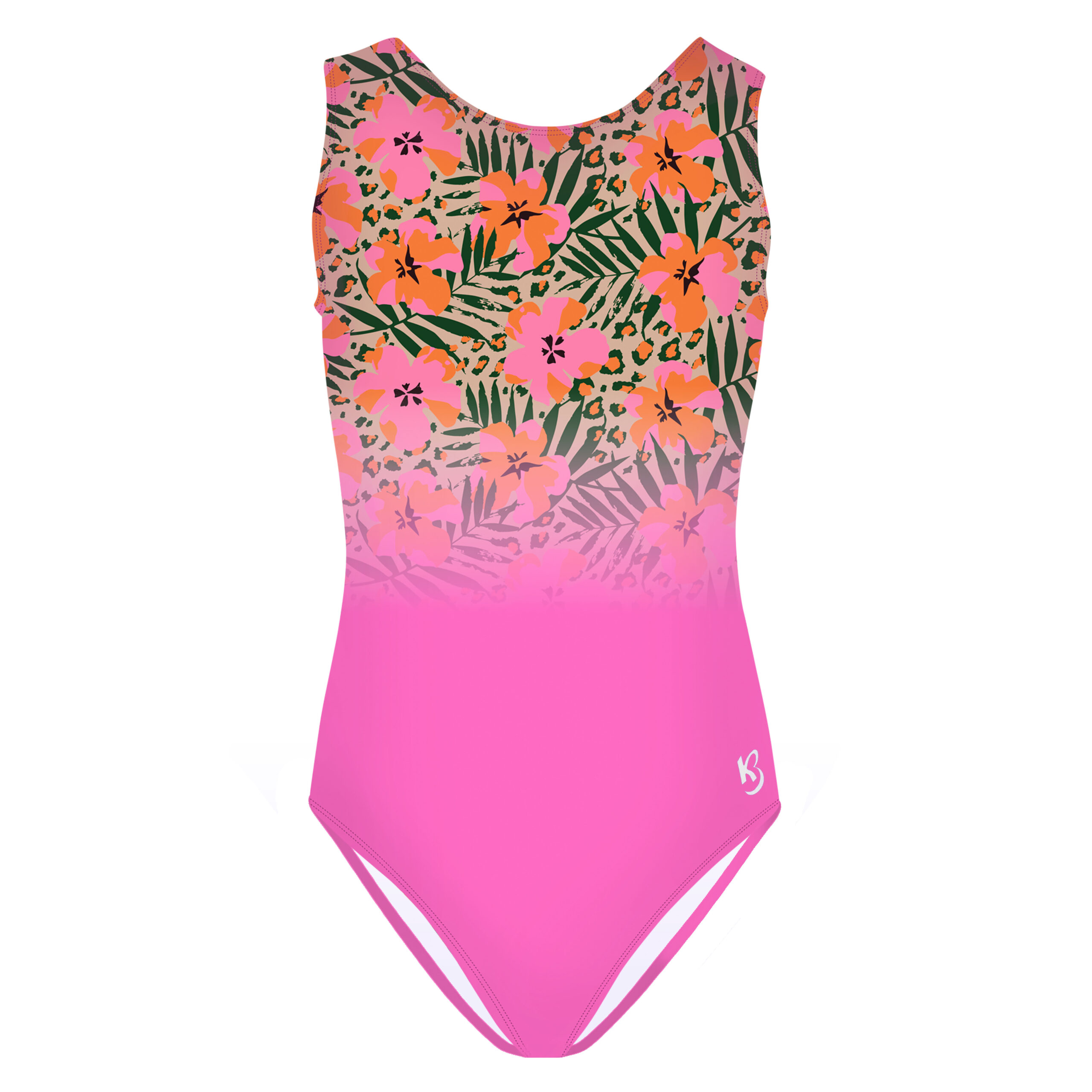 Pink Tropical Isla Crush Leotard