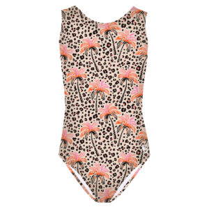 Leopard Print Gymnastics Leotard